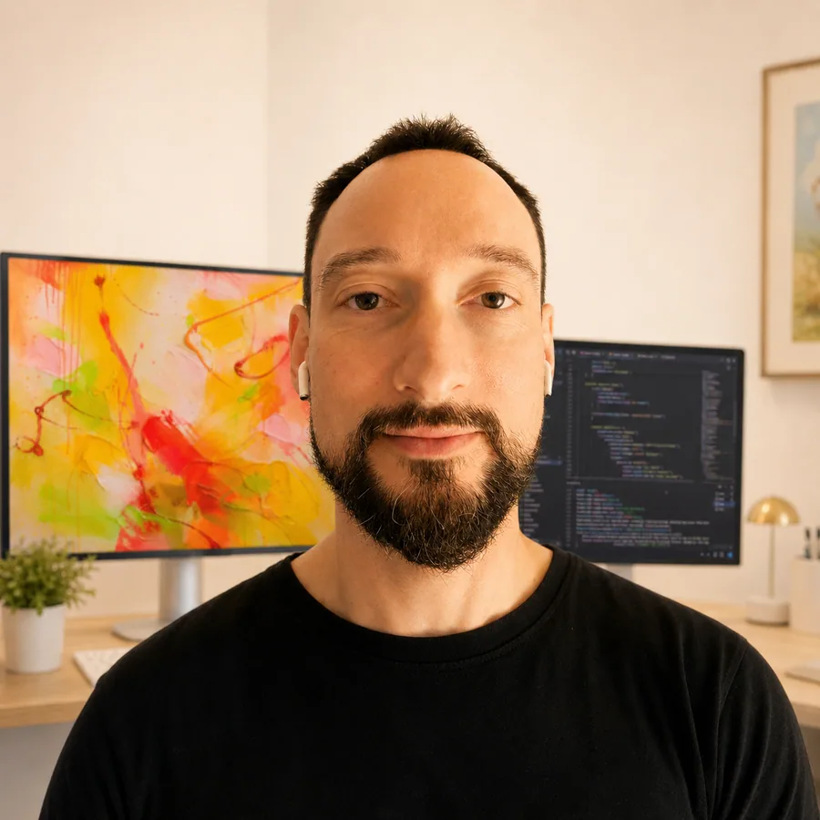 Retrato de Andrii Chumachenko